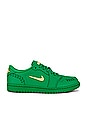 view 1 of 6 Air Jordan 1 Mm Low Sneaker in Lucky Green & Metallic Gold