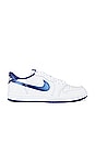 view 1 of 6 Air Jordan 1 Low 85 Sneaker in White & Navy