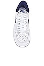 view 4 of 6 Air Jordan 1 Low 85 Sneaker in White & Navy