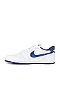 view 5 of 6 Air Jordan 1 Low 85 Sneaker in White & Navy