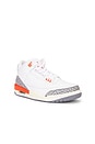 view 2 of 6 Air Jordan 3 Retro Sneaker in White, Cosmic Clay, Sail, & Cement Grey