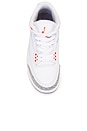 view 4 of 6 Air Jordan 3 Retro Sneaker in White, Cosmic Clay, Sail, & Cement Grey