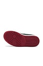 view 6 of 7 Air Jordan 1 Low Og Sneaker in Black, Gorge Green, & Varsity Red
