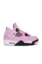 view 1 of 7 SNEAKERS AIR JORDAN 4 RETRO in Orchid, Neutral Grey-black, & White