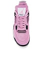 view 4 of 7 AIR JORDAN 4 RETRO スニーカー in Orchid, Neutral Grey-black, & White