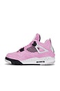 view 5 of 7 КРОССОВКИ AIR JORDAN 4 RETRO in Orchid, Neutral Grey-black, & White