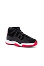 view 2 of 6 Air Jordan 11 Retro Sneaker in Black, Gym Red, & White