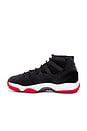 view 5 of 6 Air Jordan 11 Retro Sneaker in Black, Gym Red, & White