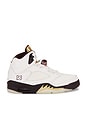 view 1 of 6 Air Jordan 5 Retro Sneaker in Earth, Metallic Gold, Sail, & Muslin