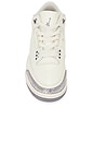 view 4 of 6 Air Jordan 3 Retro Sneaker in Sail, Cement Grey & Metallic Silver