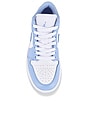 view 4 of 6 Air Jordan 1 Low Sneaker in White & Aluminum