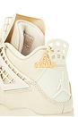view 8 of 8 ZAPATILLA DEPORTIVA AIR JORDAN 4 NET in Rattan, Rattan & Metallic Gold