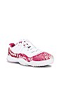 view 2 of 6 Womens Air Jordan 11 Retro Low in White & Pink
