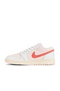 view 5 of 7 Air Jordan 1 Low Se Sneaker in Summit White, Magic Ember & Light Soft Pink