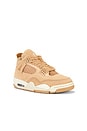 view 2 of 7 ZAPATILLA DEPORTIVA AIR JORDAN 4 RETRO in Hemp & Light Orewood Brown