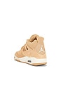 view 3 of 7 ZAPATILLA DEPORTIVA AIR JORDAN 4 RETRO in Hemp & Light Orewood Brown
