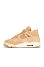 view 5 of 7 ZAPATILLA DEPORTIVA AIR JORDAN 4 RETRO in Hemp & Light Orewood Brown