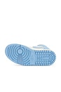 view 6 of 6 Air Jordan 1 Mid Sneaker in Psychic Blue, Neutral Grey & Sail