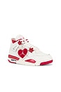view 2 of 6 SNEAKERS AIR JORDAN 4 RETRO in Pale Ivory, Sierra Red & Tough Red