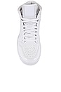 view 4 of 6 AJ 1 Mid Sneaker in White