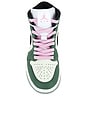 view 4 of 6 Air Jordan 1 Mid SE Sneaker in Dutch Green, Black & Barely Green