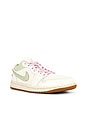 view 2 of 6 Air Jordan 1 Low SE Sneaker in Sail, Iced Carmine, Olive Aura & Pearl White