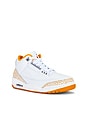 view 2 of 6 Air Jordan 3 Retro Sneaker in White & Multi-color