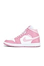 view 5 of 6 SNEAKERS AIR JORDAN 1 MID in Elemental Pink, Sail & Iced Carmine