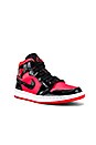 view 2 of 6 SNEAKERS AJ 1 MID in Burnt Crimson & Black