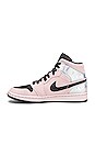 view 5 of 6 SNEAKERS AIR JORDAN 1 MID in Barely Rose & Black