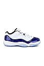 view 1 of 6 Air Jordan 11 Retro Low Sneaker in White, Black & Concord