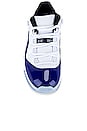 view 4 of 6 Air Jordan 11 Retro Low Sneaker in White, Black & Concord