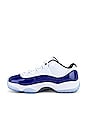 view 5 of 6 Air Jordan 11 Retro Low Sneaker in White, Black & Concord
