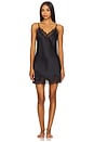 view 1 of 3 Charlotte Short Slip in Black