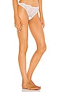 view 2 of 4 Allegra Thong in White