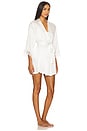 view 3 of 4 Charlotte Short Robe in Cream