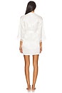 view 4 of 4 Charlotte Short Robe in Cream