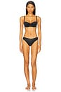 view 4 of 4 Iris Low Balconette Bra in Noir