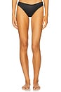 view 1 of 4 Iris Thong in Noir