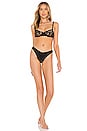 view 6 of 6 Estelle Thong 3 Pack Underwear in Black