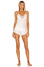 view 4 of 4 Charlotte Silk Short in Ivory