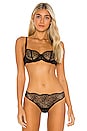 view 1 of 4 Allegra Balconette Bra in Noir