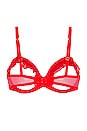 view 2 of 2 ODETTE 오픈 컵 브라 in Scarlet