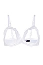view 1 of 2 Odette Open Cup Bra in Blanc
