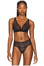 view 1 of 4 Sapna Plunge Bralette in Noir