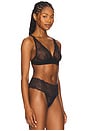 view 2 of 4 Sapna Plunge Bralette in Noir