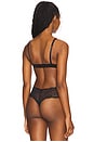 view 3 of 4 Sapna Plunge Bralette in Noir