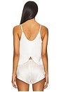 view 3 of 4 Celine Open Back Cami in Blanc