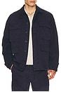 view 1 of 4 Colton Four Pocket Utility Jacket in Midnight