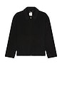 view 4 of 4 Quinn Zip Front Jacket in Black